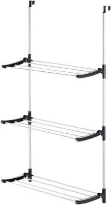 Zdjęcie produktu dla Suszarka do ubrań - składana - biała - wymiary: 61,5 x 30 x 125 cm