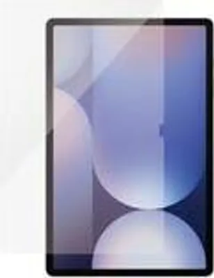 A screen protector is shown on a tablet screen.