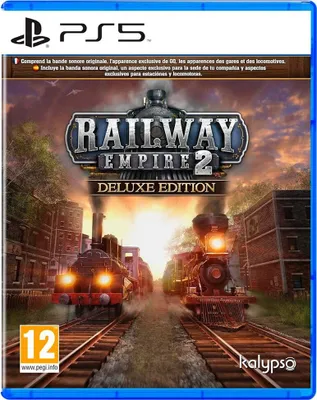 Produktbild von Kalypso Railway Empire 2 - Deluxe Edition, PlayStation 5, E10+ (Jeder über 10 Jahre)