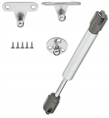 Produktbild von Hafele Gasdruckfeder Klappenbeschlag Kurz 80N Stahl Silber