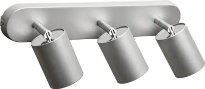 Produktbild von Deckenstrahler Modern EYE Silber Metall GU10 3-flammige Deckenleuchte Wohnzimmer Schlafzimmer Flur