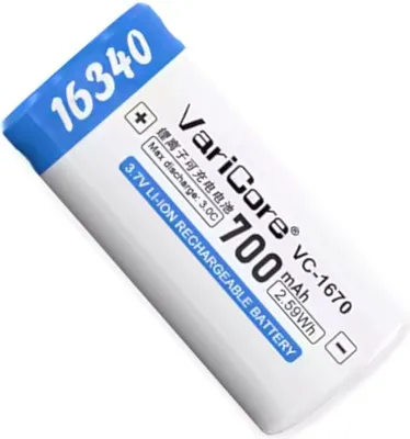 Produktbild von VariCore VC-1670 Li-ion Akku 3.7V 700mAh