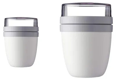 Produktbild von Mepal Duo Pack Lunchpot Ellipse Nordic White / Weiß