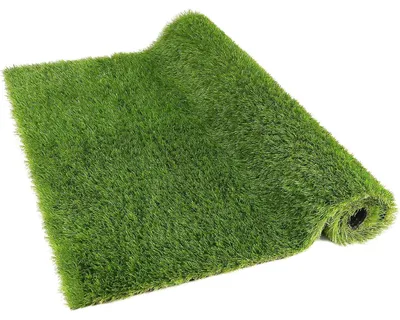Produktbild von Kunstrasenmatte, grün, 40 mm, Rollenware – Rolle: Höhe 1 m x 25 m (25 m²)
