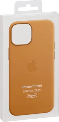 Produktbild von Apple iPhone 13 mini Leather MagSafe Golden Brown