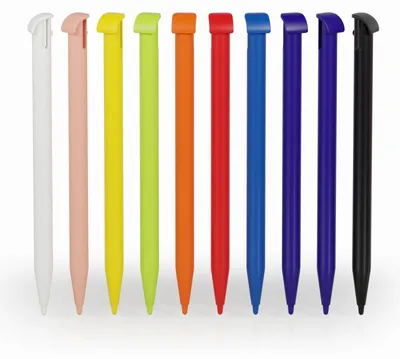 Produktbild von Set: 10x Touchpen - Kapazitiver Ersatzstift, passend für Nintendo New 3DS XL Stift Halterung + Bildschirm - Touch Display Eingabestift, Stylus Pen für Touchscreen - Touchstift Bedienstift