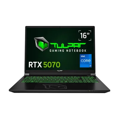 Produktbild von TULPAR T6 V3.6.1 Gaming Laptop | 16'' FHD+ 1920X1200 165HZ IPS LED-Display | Intel Core i7 14700HX | 32 GB RAM | 1 TB SSD | Nvidia RTX 5070 | Windows