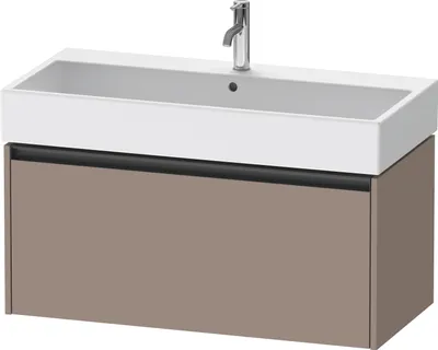 Produktbild von Duravit Ketho.2 Wastafelonderkast 98,4x46x44 cm Mat Basalt