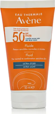 Obrázok produktu pre Avne Fluid SPF50+ Normlna zmiean ple 50 ml