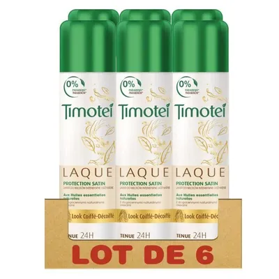 Produktbild von TIMOTEI Lot von 6 Satinschutzlacken - 250ml