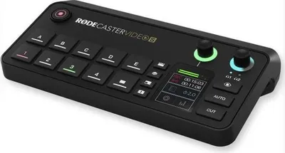 Produktbild von RØDECaster VIDEO S (schwarz, USB-C, Bluetooth, WLAN, HDMI)