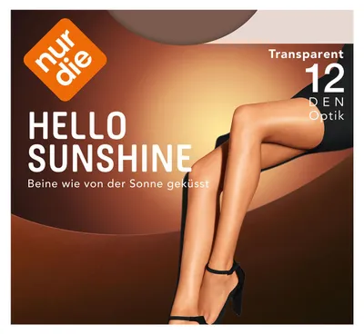 Produktbild von NUR DIE Damen Feinstrumpfhose Hello Sunshine intensecaramel - Größe 42-44
