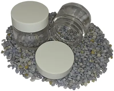 Produktbild von 1 Geltiegel Glas Tiegel  Nora 30ml Geldosen Leer