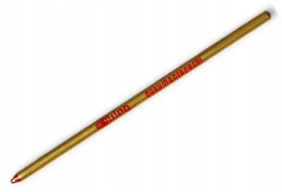 Produktbild von Rotring D1 Kugelschreibermine kurz rot Metall