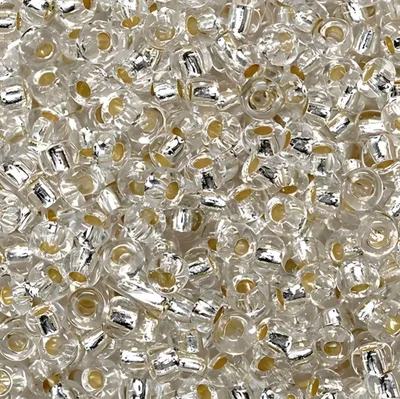 Image de KNORR prandell 216106714 Rocailles de Bohème Ø 2,5 mm transparent-argenté
