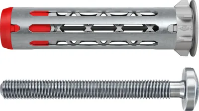 Produktbild von Hohlraumdübel DuoHM 5x55 S TX (4 Stück, mit Panhead-Schraube)