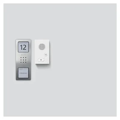 Produktbild von SIEDLE & SÖHNE Siedle Audio-Set SET CAB 850-1 E/W Siedle Basic Edelstahl gebürstet