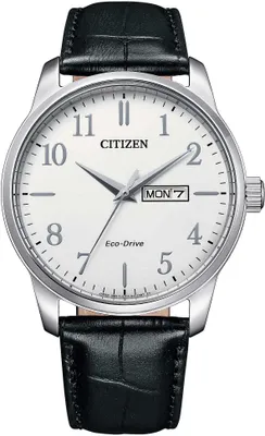 Produktbild von CitizenUhr BM8550-14AE Herrenuhr Edelstahl Leder