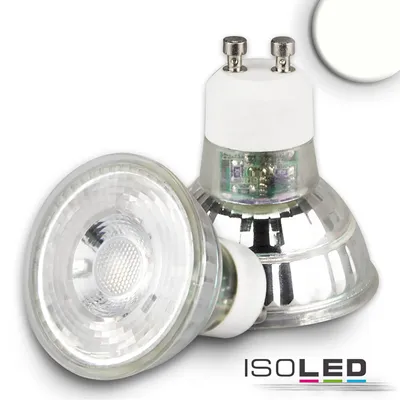 Produktbild von ISOLED GU10 LED Strahler 5W, 45°, prismatisch, neutralweiß, CRI90