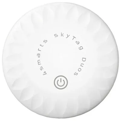 Produktbild von 4smarts SkyTag Duos, Universal, Finder, Weiß, 2400 - 2483 MHz, 50 m, 100 dB