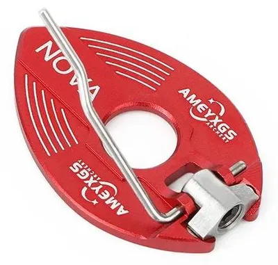 Immagine prodotto di Arco ricurvo - Supporto frecce magnetico. Supporto regolabile, in alluminio, adatto sia per destri che per mancini. Colore: rosso