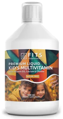 Produktbild von Liquid Kids Multivitamin, zuckerfrei, 500 ml