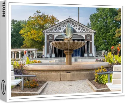 Image de puzzle premium raxxa "Kurpark Boltenhagen Springbrunnen 2", 1000 pièces