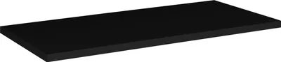 Immagine prodotto di Mobile Bagno 80 Cm Con Piano Nero Opaco Scanalato Moderno
