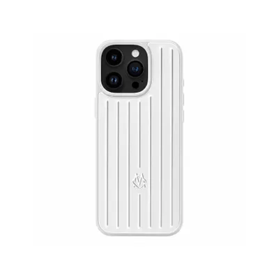 Immagine prodotto di Custodia in alluminio per iPhone 16 Pro con manico RIMOWA argento