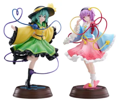 Zdjęcie produktu dla Touhou Project Tenitol PVC Statue Koishi Komeiji & Satori Komeiji 22 cm