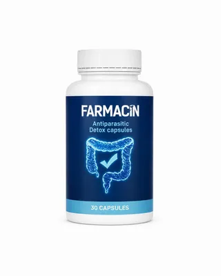 Produktbild von Farmacin – Unterstützung von Verdauung & Wohlbefinden – 30 Kapseln