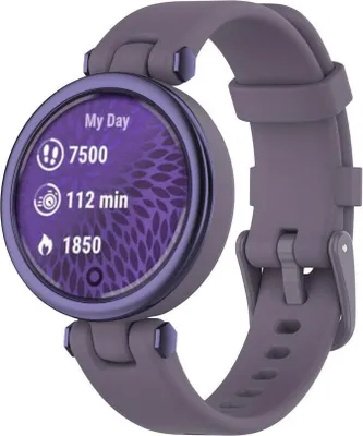 Produktbild von Silikon-Smartwatch-Armband – Passend für Garmin Lily Silikonarmband – Lila – Strap-it Uhrenarmband / Armband