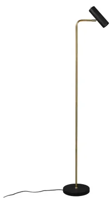 Produktbild von Stehleuchte, schwarz messing matt, Spot beweglich H 151 cm