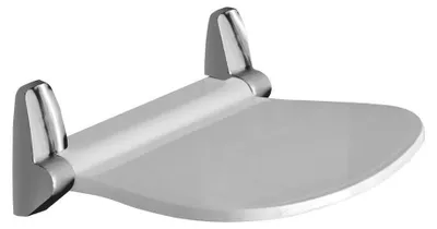 Immagine prodotto di Sedile doccia pieghevole, sedile doccia pieghevole, bianco/cromo, SOUND 38,5 x 35,4 cm