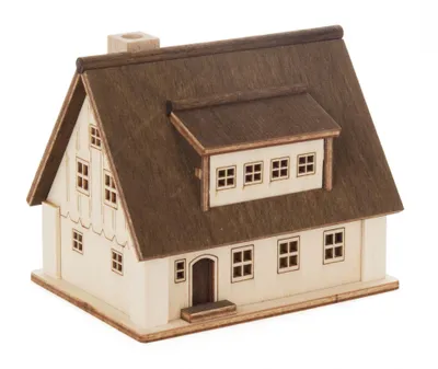 Produktbild von Lichterhaus Wohnhaus 2 OHNE Leuchtmittel BxHxT 90x90x60mm NEU