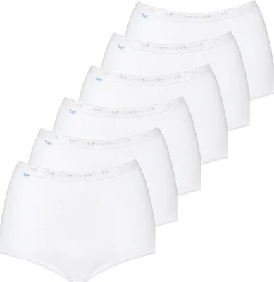Produktbild von sloggi 6er Pack Basic + Maxi Slip Perfekter Sitz, Mit feinen Details, Angenehm auf der Haut