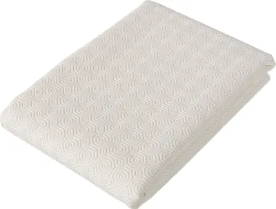 Produktbild von Molton 1,5mm Tischschoner Tischpolster Schutz Unterlage für Tisch unter Tischdecke weiß 140x2000cm
