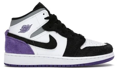 Produktbild von Jordan 1 Mid SE Purple (GS) - EU 38.5
