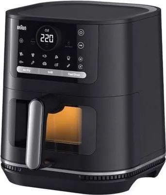Braun HF5073 Einzelbild 6 l Eigenständig 2000 W Heißluftfritteuse Schwarz