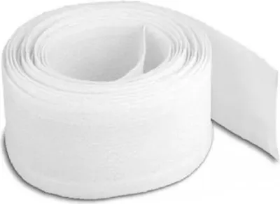 Image de Delock 20817 DELOCK Geflechtschlauch mit Klettverschluss 5 m x 19 mm weiß