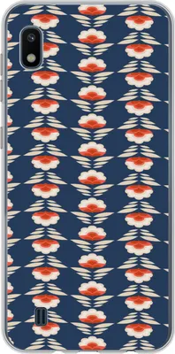 Produktbild von MuchoWow® Handyhülle Schutzhülle Hülle für Telefoonhoesje Samsung Galaxy A10 Muster - Abstrakt - Blumen Silikon Softcase Handy Hülle - Schutzhülle
