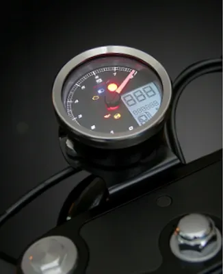 Immagine prodotto di Tachimetro tachimetro Koso bordo cromato, con ABE / KBA per Yamaha XV950 / SCR950 / Bolt universale