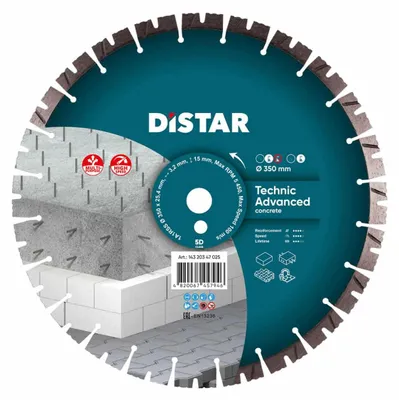 Produktbild von DiStar Technic Advanced Diamanttrennscheibe 350 mm, 25,4 mm Nass