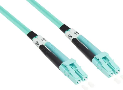 Produktbild von Patchkabel LWL Duplex OM3 (Multimode, 50/125) LC/LC, 30m, Good Connections®