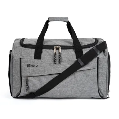 Produktbild von HEYO Sporttasche Unisex Reisetasche Schuhfach 36L 50x26x28cm Grau