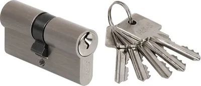 Produktbild von H5-S 35/35 Zylindereinsatz 5 Schlüssel, Nickel matt