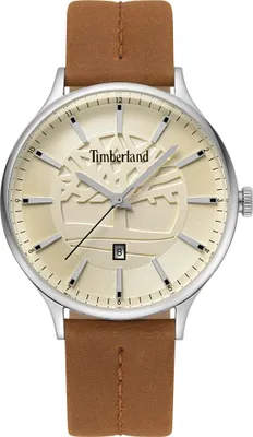 Produktbild von Timberland Herren Armbanduhr Lederband hellbraun TBL15488JS.07