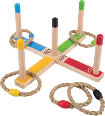 Immagine prodotto di Bigjigs Toys - Anelli da lancio