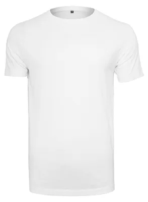 Image de Build Your Brand - T-shirt à col rond pour hommes/femmes Unie LT1993 (S) (Blanc)