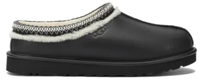 Productafbeelding van Ugg heren sloffen, zwart, model Tasman, van leer en wol - maat 11